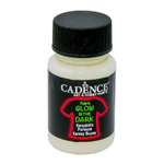 Акриловая краска Cadence Fabric Glow In The Dark Paint. Natural F02