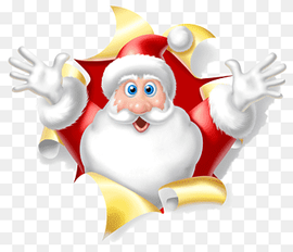 Santa Claus Christmas Gift, Santa Claus, painted, holidays, hand png thumbnail