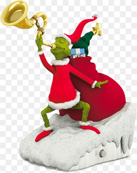 Christmas ornament How the Grinch Stole Christmas! Santa Claus, santa claus, holidays, christmas Decoration, fictional Character png thumbnail