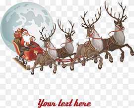 Santa Claus art, Santa Claus parade, Christmas reindeer and Santa Claus, antler, mammal, christmas Decoration png thumbnail