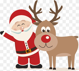 Rudolph Reindeer Santa Claus Christmas, Reindeer, mammal, vertebrate, fictional Character png thumbnail