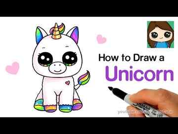 How to Draw a Unicorn easy