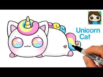 How to Draw a Unicorn Cat Aphmau MeeMeows