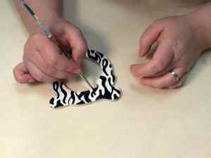 How To Paint Zebra Stripes | 7-painting | CraftCuts.com
