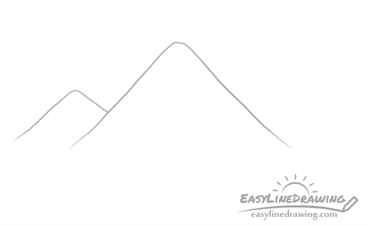 Landscape mountain sketch hires stock photography and images Alamy