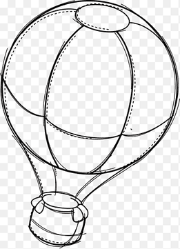 Drawing Balloon Cartoon, hot air balloon, painted, hand png thumbnail