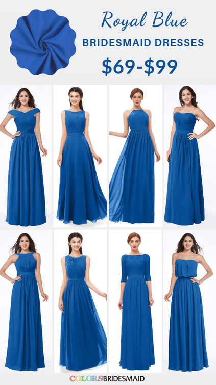 ColsBM Royal Blue bridesmaid dresses