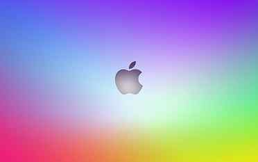 Apple logo, mac, os x, silhouette, sky, bird, nature, no people HD wallpaper
