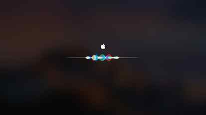 Apple logo, dark, mac, os x, siri, flying, air vehicle, airplane HD wallpaper