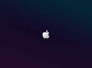Apple Purple, Apple logo, Computers, Mac, macos, ios, mobile HD wallpaper