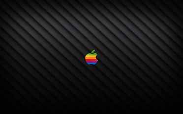 Apple logo, Technology, Apple Inc., no people, multi colored HD wallpaper