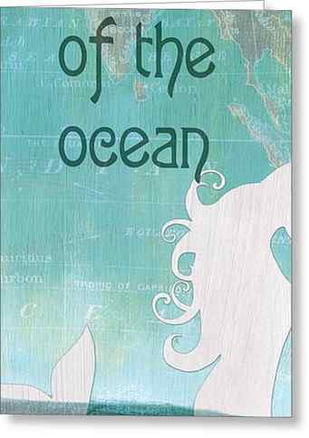 Beautiful Mermaid Greeting Cards