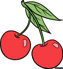 How to Draw Cherries Featured Image