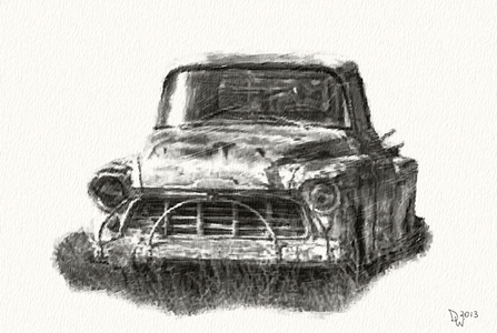 Learn How to Draw a Vintage Truck Vintage Step by Step Drawing Tutorials