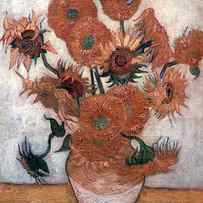 Sunflowers, 1889. Artist Vincent Van by Print Collector