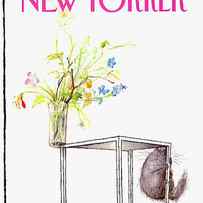 New Yorker Cover June 5 1989 by Ronald Searle