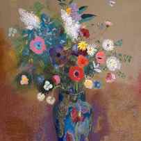 Bouquet of Flowers by Odilon Redon