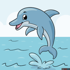 How to Draw a Cartoon Dolphin featured image