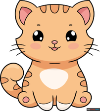 How to Draw a Cute Cartoon Cat Featured Image