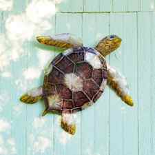 2 Sizes Wooden Sea Turtle Wall Decor Wall Art Farmhouse Ocean Turtle Hanging Decoration Beach Theme Decor Vintage Turtle Coastal Decor for Home Lake House Bathroom Decor Yahoo Shopping