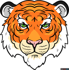 How to Draw a Tiger Face Featured Image