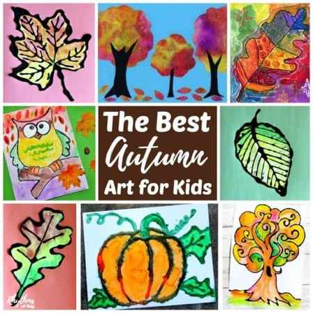 The best autumn art projects for kids! 