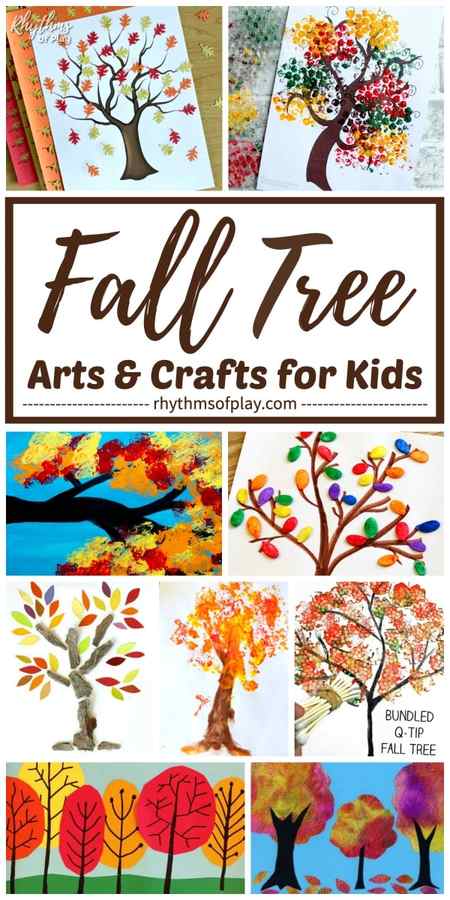 Amazing Fall Art Projects For Kids 1 -4.