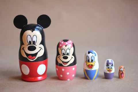 diy Disney Nesting dolls