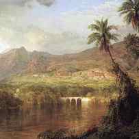 Tropical Scene by Frederic Edwin Church