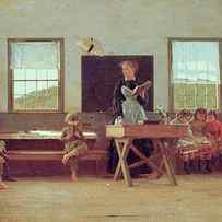 The Country School by Winslow Homer