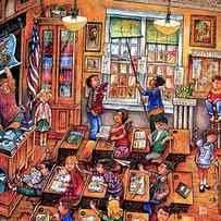 School Room by Bill Bell