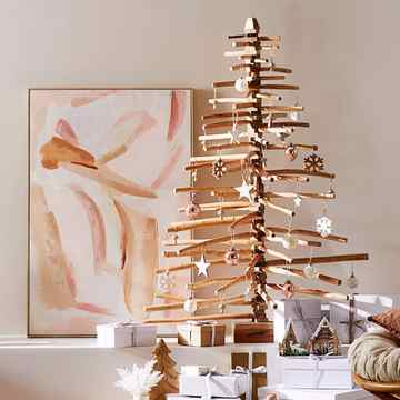 Cut And Shape Step On How To Make A Wooden Christmas Tree