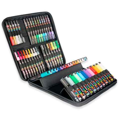 Posca Marker 60-set Rubbercase