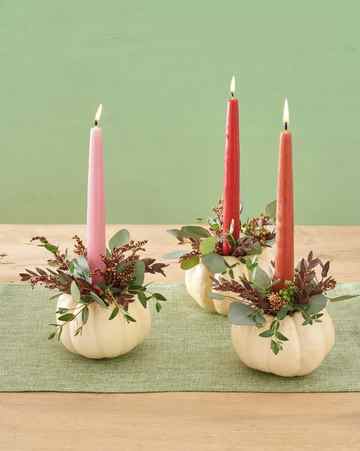 pumpkin carving ideas candle holders