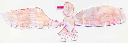 Barn Owl by Amelia age 6 