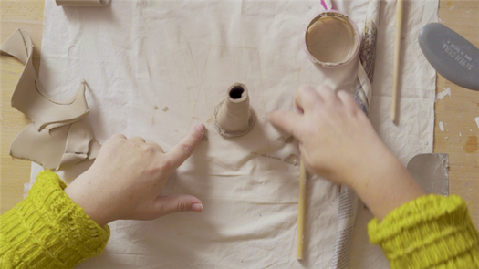 Ceramics Tutorial: How to Create a Simple Clay Vase 22