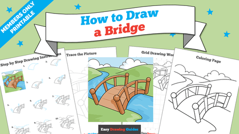 Printables thumbnail: How to Draw a Bridge