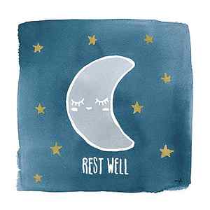 Wall Art - Drawing - Night Sky Rest Well by Moira Hershey