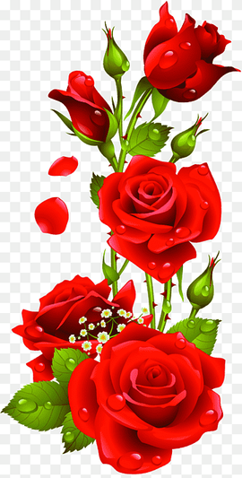 red roses illustration, Rose, Rose, love, flower Arranging, heart png thumbnail