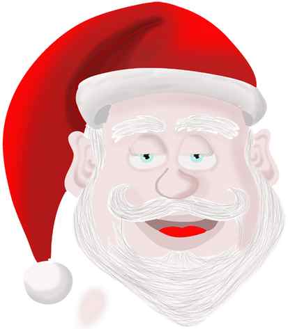 santa claus drawing