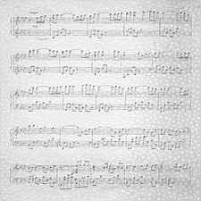 photo of music sheets