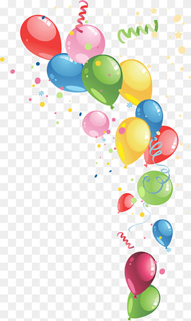 Balloon Party, colorful balloons, color Splash, holidays, atmosphere png thumbnail