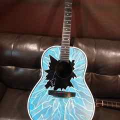 Paint an Acoustic Guitar