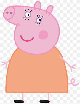 Peppapig illustration, Daddy Pig Mummy Pig, PEPPA PIG, television, mammal, animals png thumbnail
