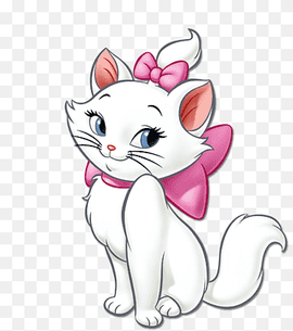 Aristocats Marie illustration, Marie Cat Drawing YouTube, Mary, white, mammal, animals png thumbnail