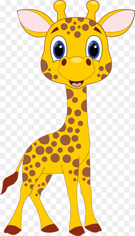 Giraffe Drawing Cartoon, giraffe, mammal, animals, vertebrate png thumbnail