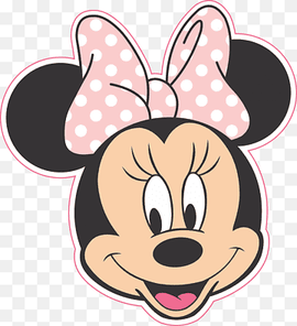 Minnie Mouse head, Minnie Mouse Mickey Mouse Coloring book Drawing Page, MINNIE, mammal, child, food png thumbnail