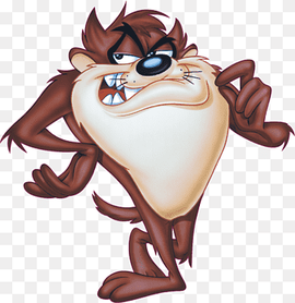 Tasmanian devil Cartoon Looney Tunes, others, mammal, food, cat Like Mammal png thumbnail