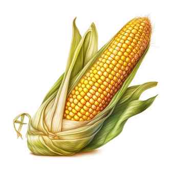 Corn On The Cob Maize Clip Art Corn Drawing Png Free Transparent PNG Clipart Images Download