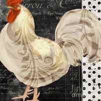 White Rooster Cafe II by Mindy Sommers